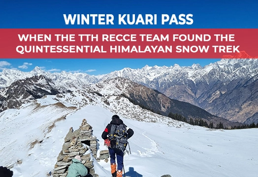 Kuari Pass Trek - Explore Best Winter Trek with Trek The Himalayas